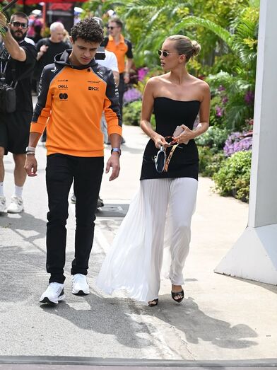 Lando Norris e Margarida Corceiro sob os holofotes após críticas de Carlos Sainz