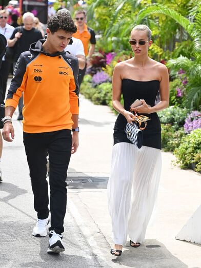 Lando Norris e Margarida Corceiro: romance sob os olhares da Fórmula 1