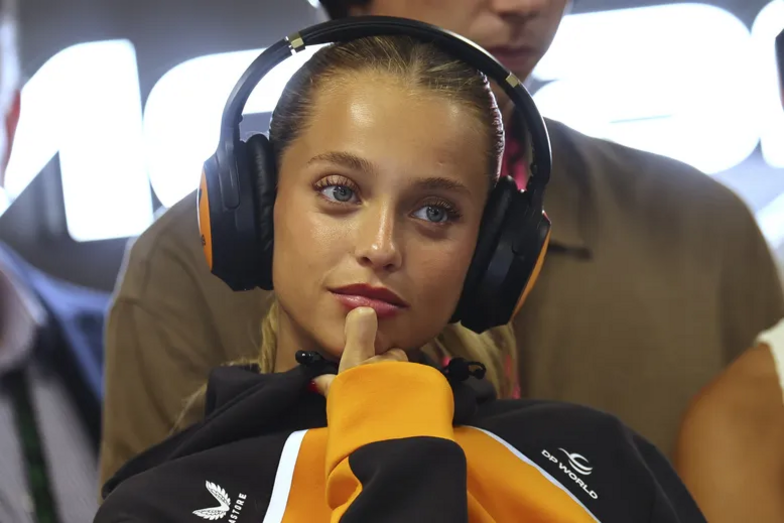 Margarida Corceiro, atriz portuguesa, acompanha Lando Norris na Fórmula 1