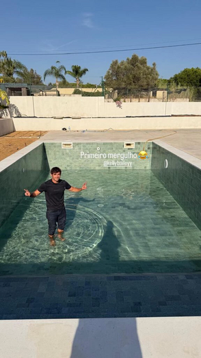 Casa nova de Lourenço Ortigão e Kelly Bailey