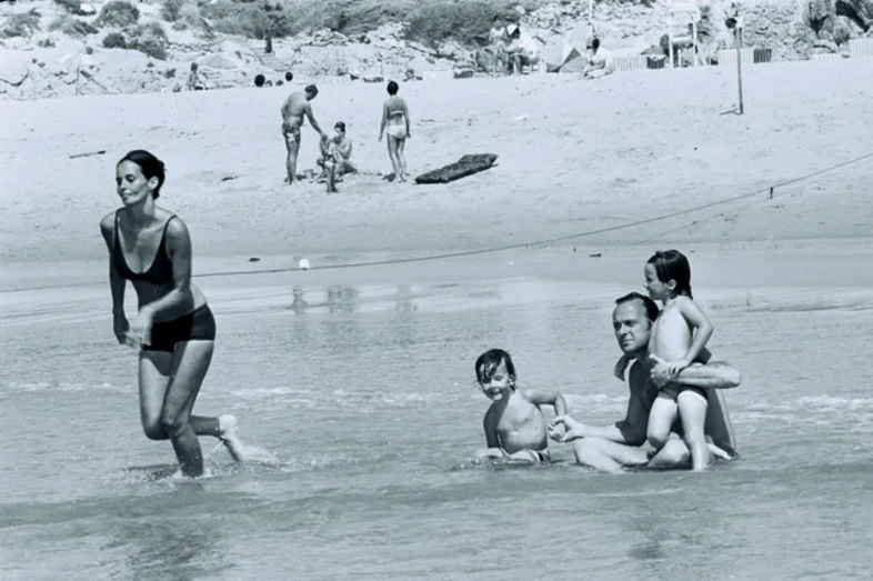 Francisco Pinto Balsemão, Belicha e os dois filhos mais velhos, Mónica e Henrique