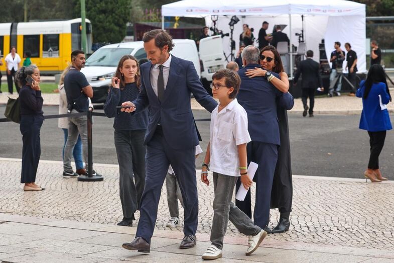 O filho, e CEO do Grupo Impresa, Francisco Pedro Balsemão 