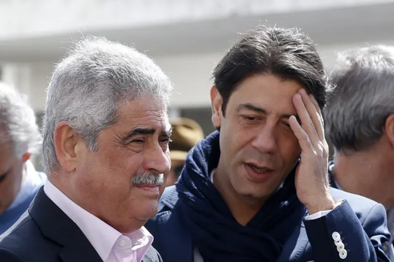 Luís Filipe Vieira e Rui Costa