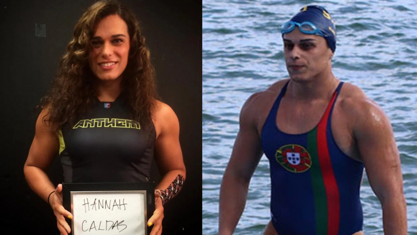 Hannah Caldas, nadadora portuguesa, impedida de competir após transição de género nos EUA