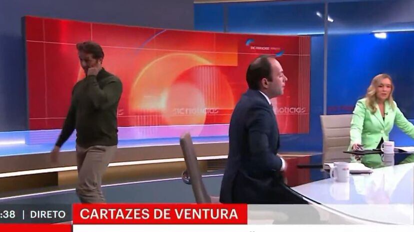 Miguel Prata Roque abandona debate na SIC Notícias após discussão com deputado do Chega