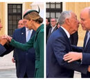 Marcelo Rebelo de Sousa, princesa Charléne, príncipe Alberto