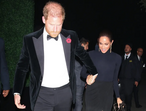 Meghan e Harry em festa de Jeff Bezos em Hollywood