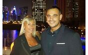  Zulmira Ferreira com o filho, Eddie Ferrer