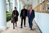 Georgina Rodríguez, Cristiano Ronaldo e Donald Trump