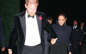 Meghan e Harry em festa de Jeff Bezos em Hollywood