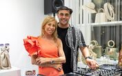 Zulmira Ferreira com o filho, Eddie Ferrer