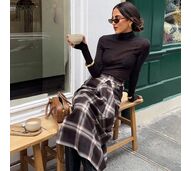 Must-have desta temporada: saias de quadrados ou 'tartan'
