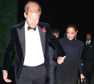Meghan e Harry em festa de Jeff Bezos em Hollywood