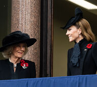 Camilla e Kate Middleton surgem juntas após alegações de tensão familiar