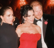 Meghan e Harry na festa de aniversário de Kris Jenner