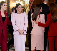 Leonor protege Letizia num ato público, demonstrando maturidade e confiança