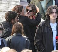 Cerimónia fúnebre de Almeno Gonçalves na igreja de Miraflores