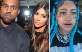 Kanye West furioso com Kim Kardashian depois da filha de 12 anos surgir com tatuagens na cara