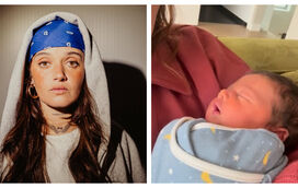 Carolina Deslandes derrete internet ao mostrar-se a embalar o filho recém-nascido