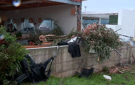 As impressionantes imagens do tornado em Albufeira 