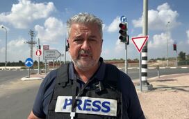 Alfredo Leite do 'Correio da Manhã' é o primeiro jornalista português na Faixa de Gaza