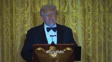 Donald Trump: «O meu filho é fã de Cristiano Ronaldo e agora respeita um pouco mais o pai...»