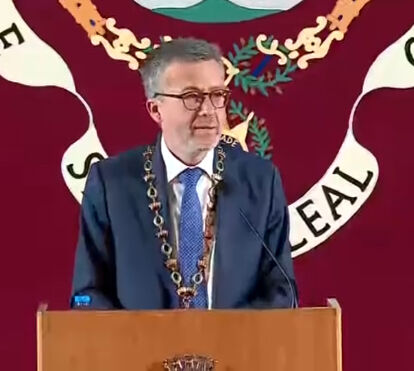 Carlos Moedas já é (de novo) presidente da câmara de Lisboa. Estas são as imagens da tomada de posse 
