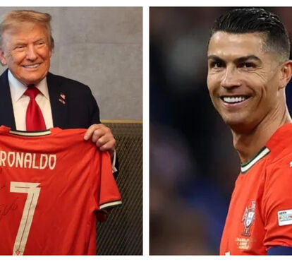 Donald Trump abre as portas da Casa Branca a Cristiano Ronaldo