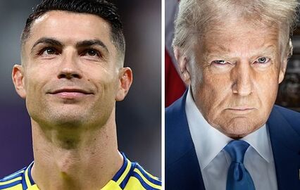 Cristiano Ronaldo e Donald Trump