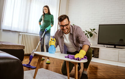 Truque da Mercadona: Lave esfregonas e panos na máquina com detergente, desinfetante e vinagre para limpeza profunda