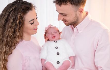 Rute Cardoso e Diogo Jota celebram o primeiro ano da filha