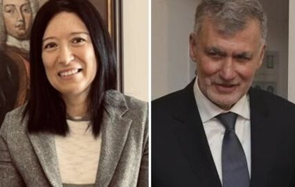 Cristina Castanheta e Almirante Gouveia e Melo