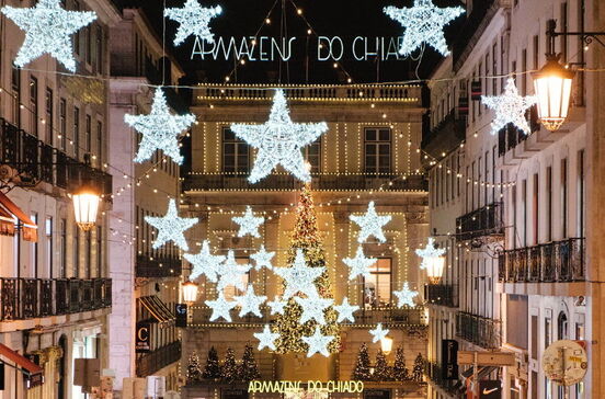 Natal antecipado nos Armazéns do Chiado, com espetáculo de luzes e concerto
