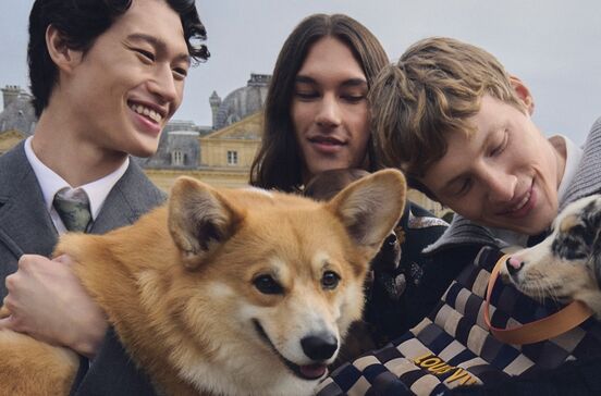 Louis Vuitton destaca patudos em campanha com Callum Turner e Jude Bellingham