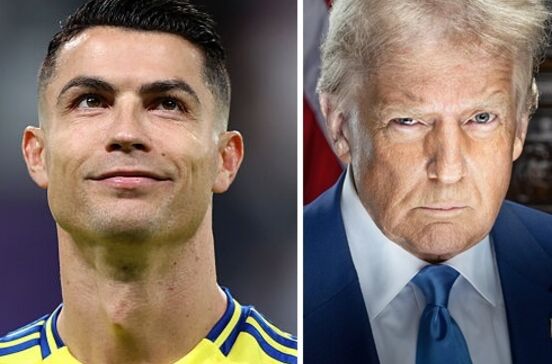 Cristiano Ronaldo e Donald Trump