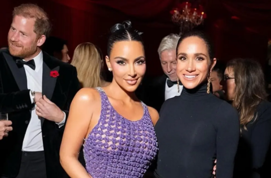 Meghan e Harry na festa de aniversário de Kris Jenner