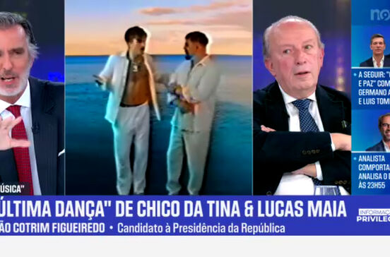 João Cotrim de Figueiredo traz sugestão musical no NOW e protagoniza momento divertido com Pedro Santana Lopes 