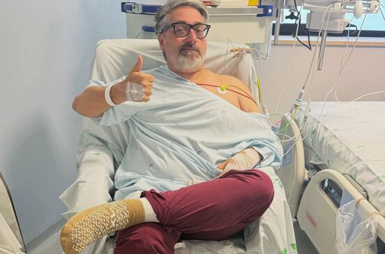 Nuno Markl recupera de AVC no Hospital São Francisco Xavier e valoriza 'micro-coisas'