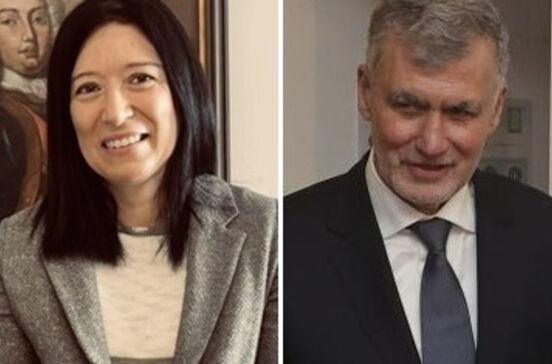 Cristina Castanheta e Almirante Gouveia e Melo