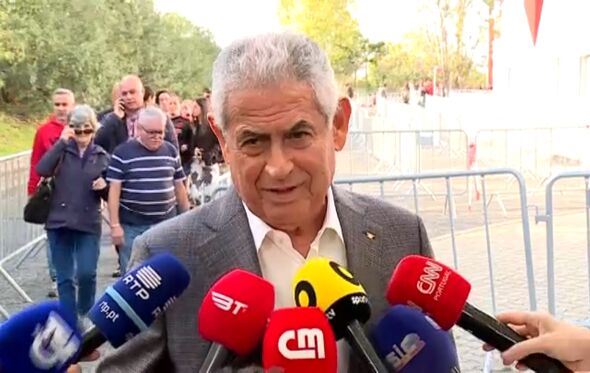 Luís Filipe Vieira: "Toda a gente deve saber em quem vou votar, não vale a pena estar a dizer"