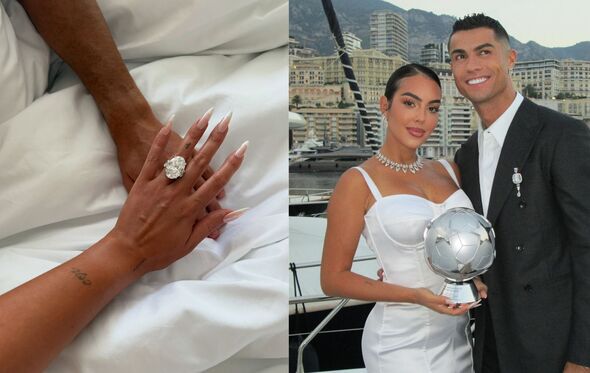 Cristiano Ronaldo e Georgina Rodríguez juntos num evento em Monte Carlo