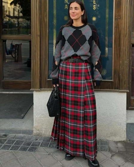 Must-have desta temporada: saias de quadrados ou 'tartan'