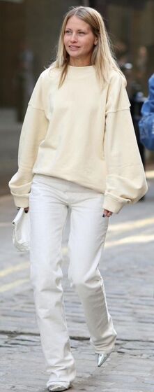 Calças brancas no inverno? Para usar e abusar