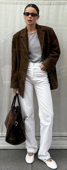 Calças brancas no inverno? Para usar e abusar