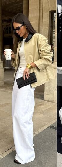 Calças brancas no inverno? Para usar e abusar