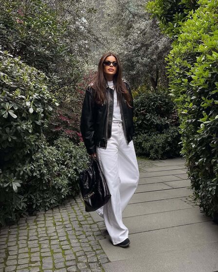 Calças brancas no inverno? Para usar e abusar