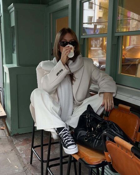 Calças brancas no inverno? Para usar e abusar