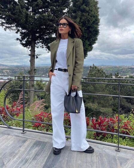 Calças brancas no inverno? Para usar e abusar