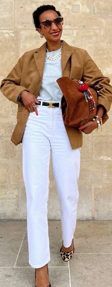 Calças brancas no inverno? Para usar e abusar