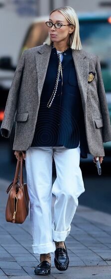 Calças brancas no inverno? Para usar e abusar